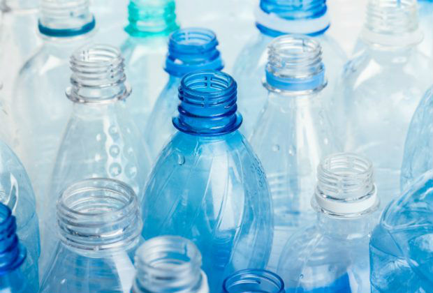 An image of several empty plastic bottles.