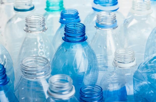 An image of various empty plastic bottles