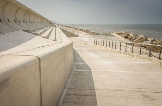 Picture of Rossall Flood Scheme.