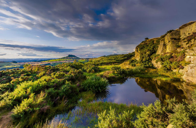 Image of the North York Moors National Park.