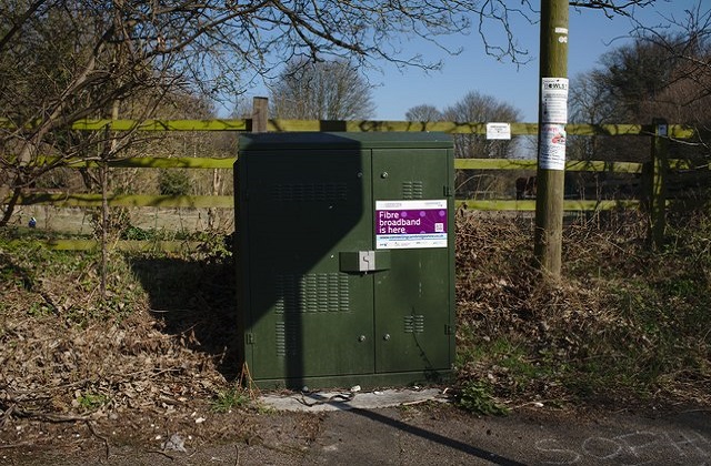 Fibre optic broadband cabinet