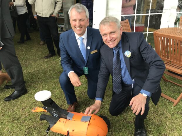 An image of Minister Goodwill at the Lincolnshire Show