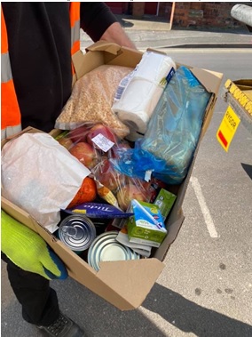 An image of a Food parcel