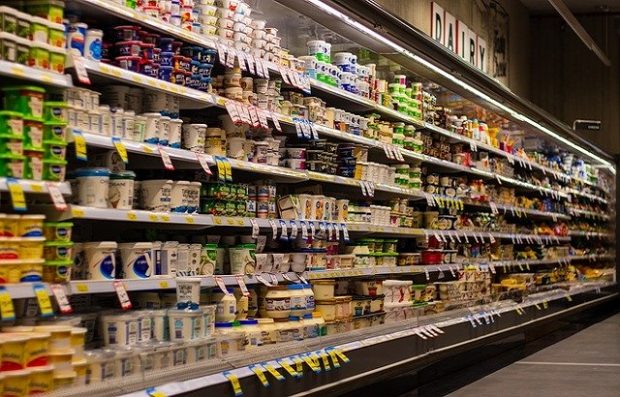 Image of supermarket shelves