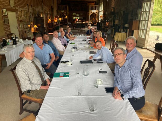 Water Minister Rebecca Pow visited local farming and wildlife groups in Norfolk to discuss the current drought situation.